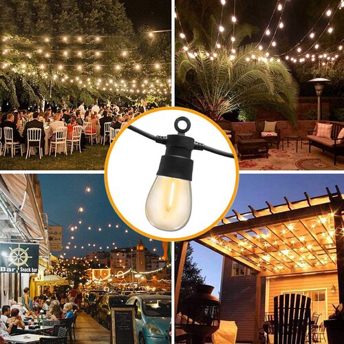  Solarni LED niz 6.5 m, 10 sijalica Slike