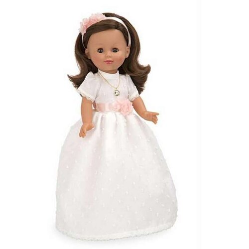  Smeđokosa Lutka za Prvu Pričest Arias 42 cm Slike