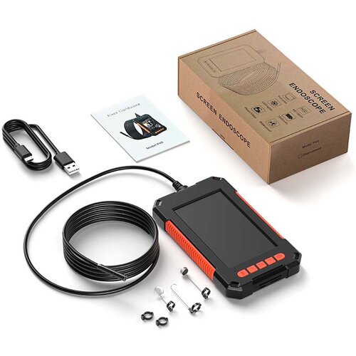 INF Screen Pipe Inspection Camera z dvojno lečo in 2M trdim kablom, (5000137295) Slike