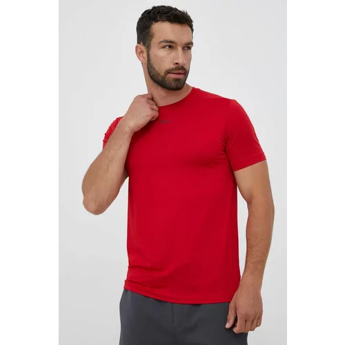 BOSS Green Kratka majica moška, rdeča barva