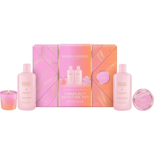 Baylis &amp;amp; Harding Jojoba, Vanilla &amp;amp; Almond Oil poklon set za kupke Slike