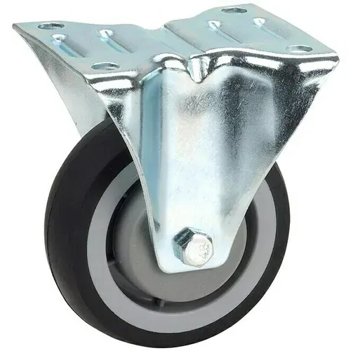 DÖRNER&HELMER Fiksni kotač za transportna kolica (Promjer kotačića: 100 mm, Kuglični ležaj, S pločom)