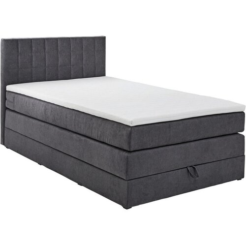XORA POSTELJA BOXSPRING 120 cm x 200 cm , tekstil antracit Cene