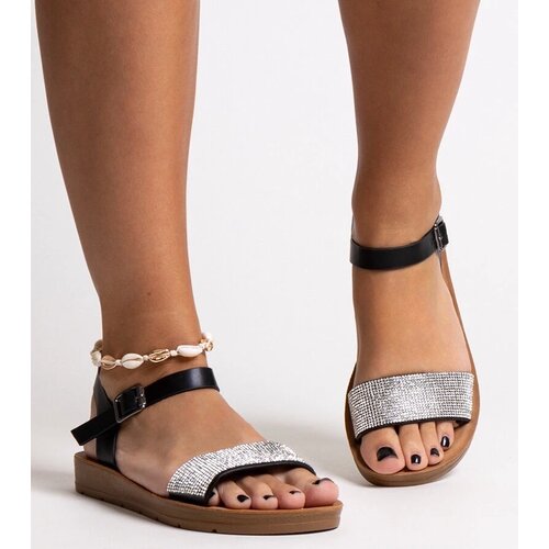 D/CEO Black sandals on a block heel Millo Cene