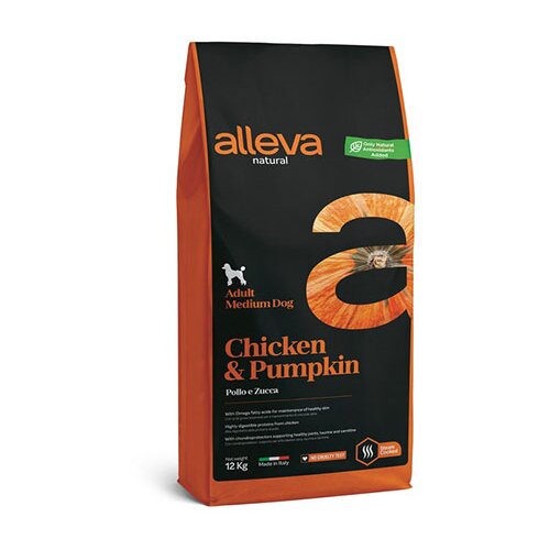 Alleva hrana za pse piletina bundeva 12kg mini adult natural ALP01206 Slike