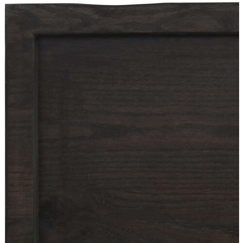  Kupaonska radna ploča tamnosiva 80x40x(2-4) cm tretirano drvo Cijene