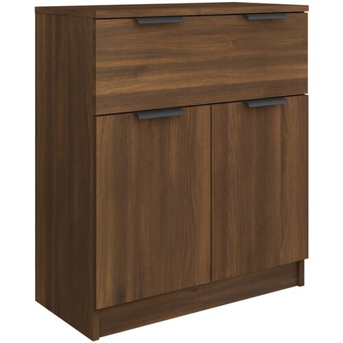 Maison Chic Komoda - Predalnik rjavi hrast 60x30x70 cm konstruiran les, (21716707) Slike