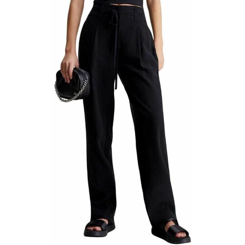 Calvin Klein crne ženske pantalone  CKJ20J223119-BEH Cene