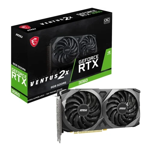 MSI nVidia GeForce RTX 3060 Ventus 2X 8GB OC