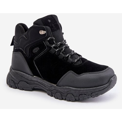 EVENTO Insulated men's lace-up trekking shoes black Zerista Cijene