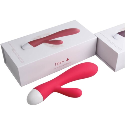 Cotoxo Delfinček in dojenček - brezžični vibrator z ročajem (rdeč) Cene