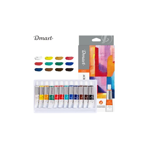 Deli AKRILNE BOJE PROFESIONALNE 12ml DMAST PEBEO 1/12 EC331-12 Cene