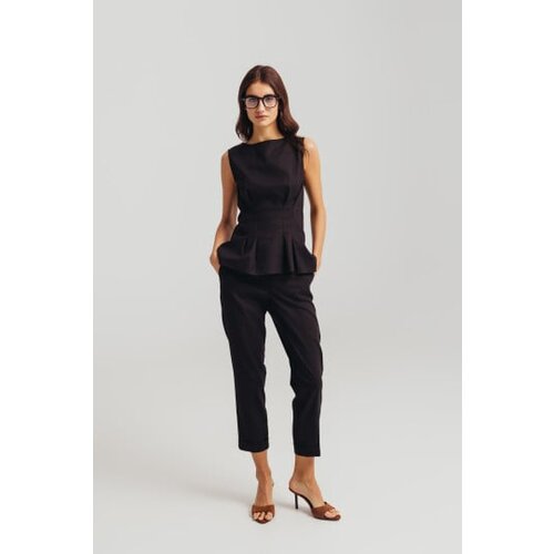 Legendww lanene zenske crne pantalone Cene