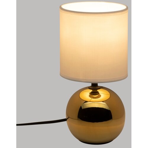 Atmosphera stona lampa tim&amp;eacute;o 1xE14/60W/230V zlatna/bela Slike