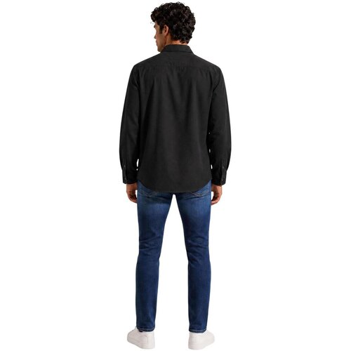 Calvin Klein Jeans Srajce z dolgimi rokavi LV04RG117G Črna Slike