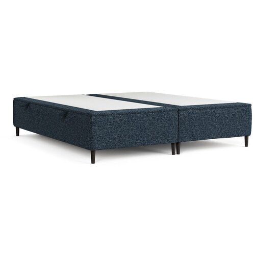 Maison de R&amp;ecirc;ve Tamno plavi tapecirani bračni krevet s prostorom za odlaganje 160x200 cm Tate &amp;ndash; Slike