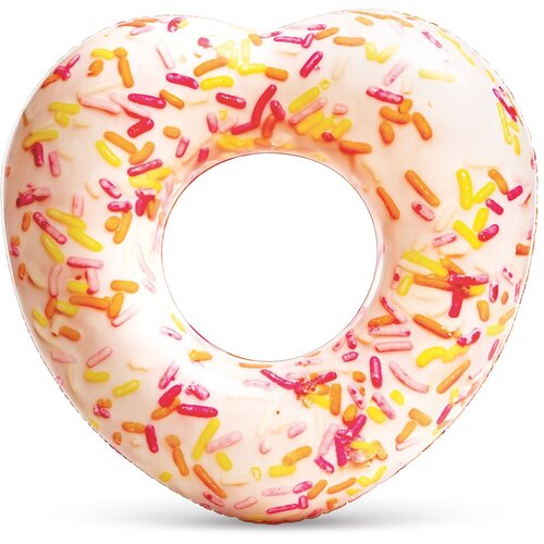 Intex Napihljiv plovec Intex White Donut Heart, (22030158) Slike