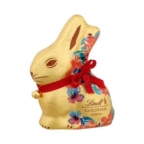 Lindt Zlati zajček Limited Edition Flower, majhen - Blau Slike