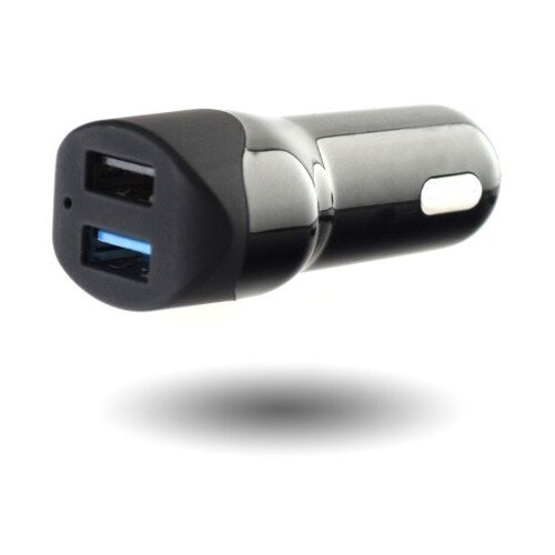Pama AVTOPOLNILEC 12/24V UNIVERZALNI &amp;Auml;rn z dvojnim USB izhodom Quick Charge 3.0 Slike