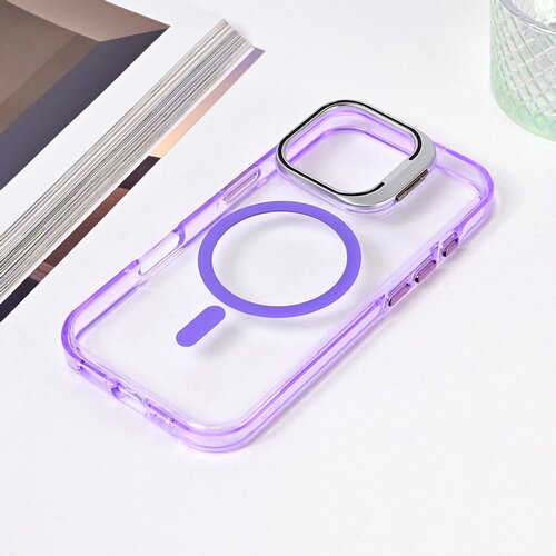  Torbica Magsafe transparent za iPhone 16 Pro 6.3 ljubicasta Cene
