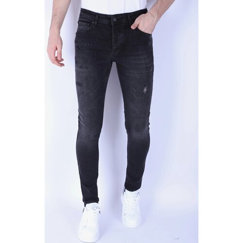 Local Fanatic Kavbojke slim 146991059 Siva Cene