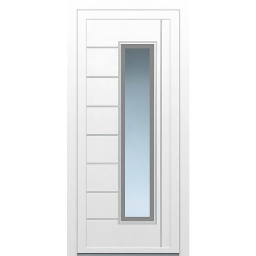 Solid elements zunanja vhodna vrata solid elements izola KT171 (70 x 1100 x 2100 mm, bela, leva, pvc) Cene