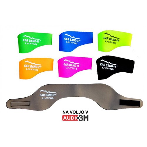  Trak Za U&amp;scaron;esa Iz Neoprena - Ear Band-It Ultra Z Dvema Čepkoma Slike