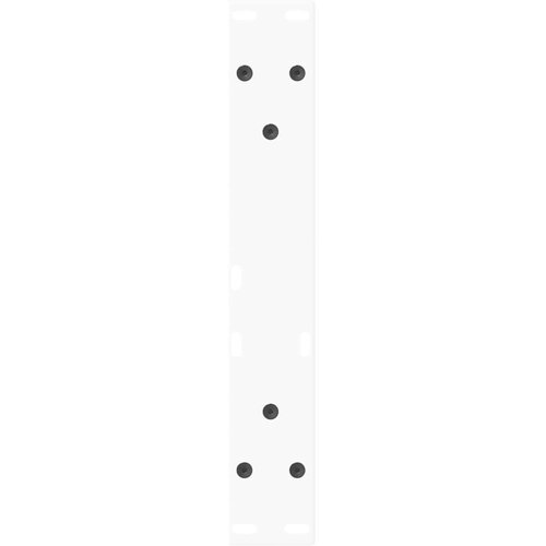  Noge za blagovaonski stol V-oblika 2 kom bijele 38x(42-43 3) cm Slike