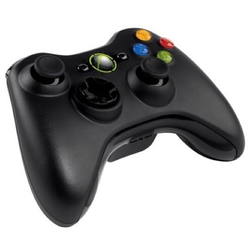 Microsoft Joystick Wireless controller XBOX360 crni NSF-00002 Slike