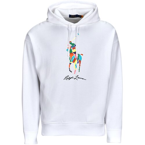 Polo Ralph Lauren SWEATSHIRT BIG POLO PLAYER Bijela Slike