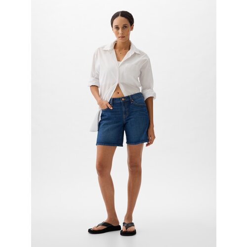 GAP Mid Rise Denim Shorts - Women's Cene