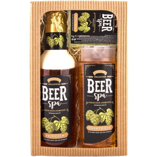 Bohemia Gifts & Cosmetics Beer Spa darilni set (za kopel) za moške Cene