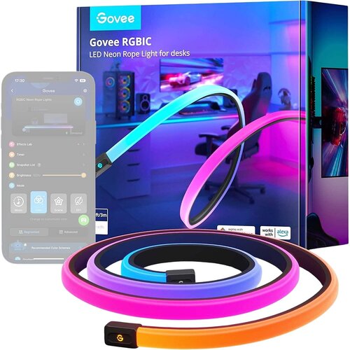 GOVEE - Neon LED osvetljenje za sto 3m RGBIC Wi-Fi Cene