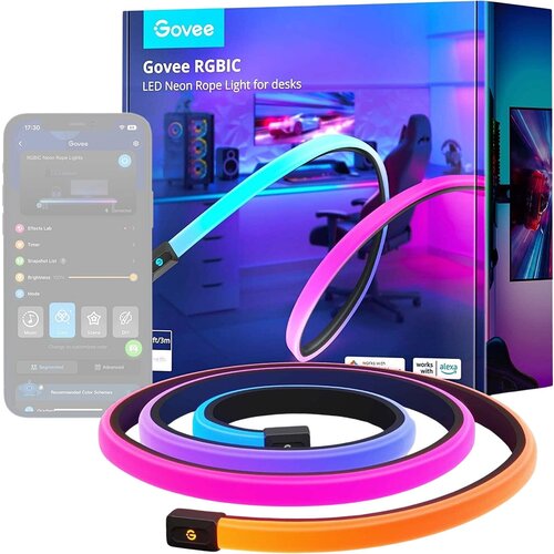 GOVEE Neon RGBIC LED Studio luč Slike