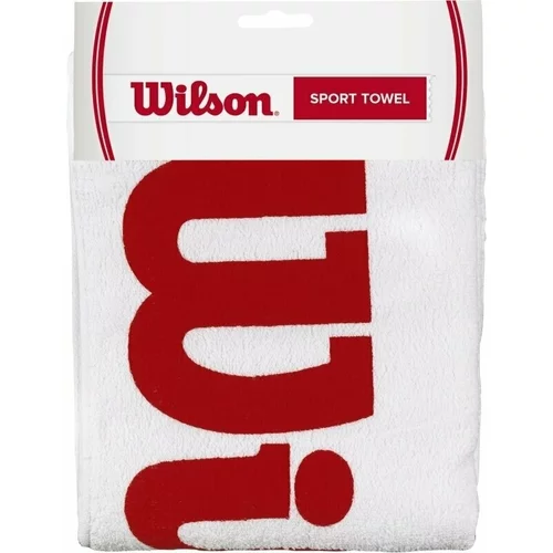 Wilson Sport Towel White/Red