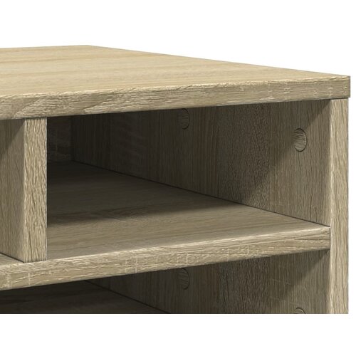  Stalak za pisač boja hrasta 49x40x22,5 cm konstruirano drvo Slike