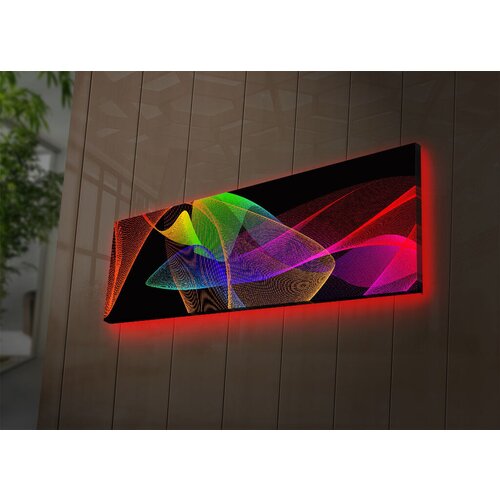Wallity Slika sa LED osvetljenjem 3090DACT-60, 30x90 cm Cene