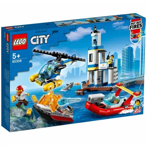 Lego City 60308 Obalna policijska in gasilska enota