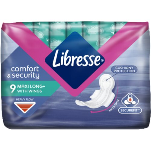 Libresse Maxi Long higijenski ulošci 9kom Cene