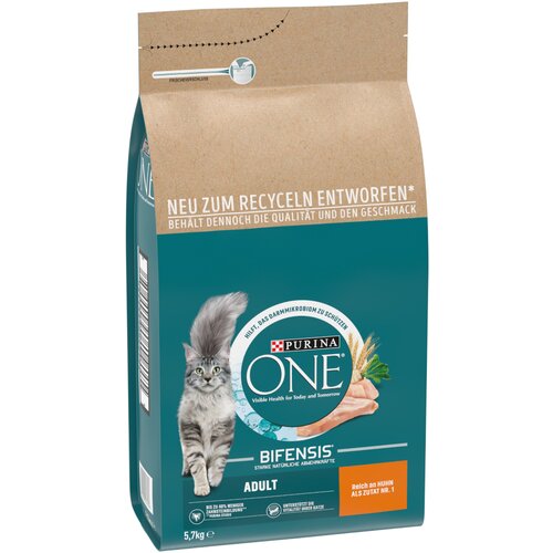 Purina ONE Adult piletina i cjelovite žitarice - 5,7 kg Slike