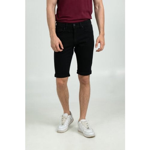 Legendww muske crne teksas bermude slim fit kroja Cene