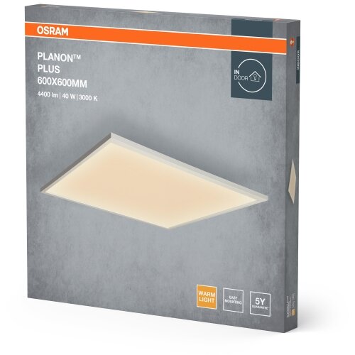 Osram LED panel PLANON povr&amp;scaron;inski montiran/40W/230V 59,5x59,5 cm beli Slike