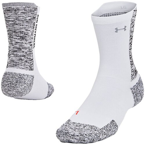Under Armour &amp;Scaron;portne nogavice Chaussettes longues Ad Run Cushion anti-odeurs Bela Slike