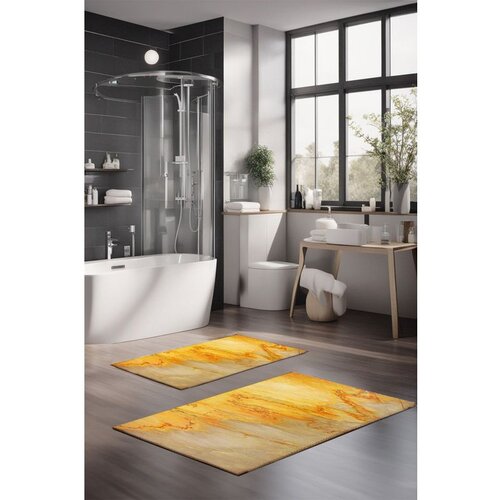  CT-5037 multicolor bathmat set (2 pieces) Cene