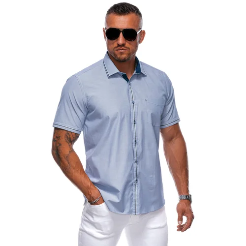 Edoti Men's shirt with short sleeves