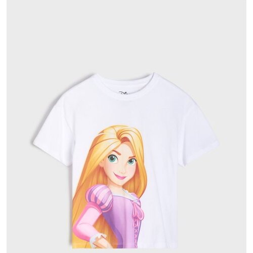 Sinsay Pamučna majica s printom Rapunzel Cene