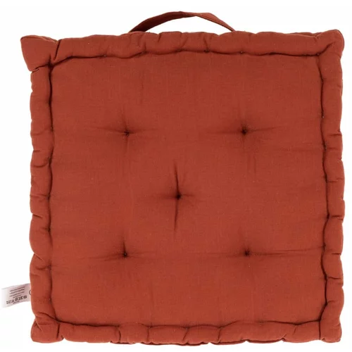 Tiseco Home Studio narančasto-smeđa sjedalica, 40 x 40 cm