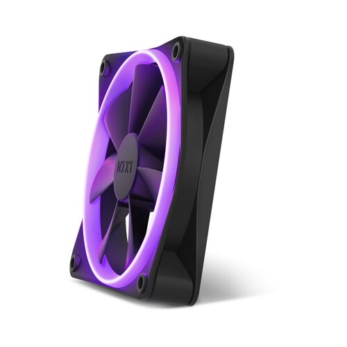 NZXT F120RGB 120mm ventilator crni (RF-R12SF-B1) Slike