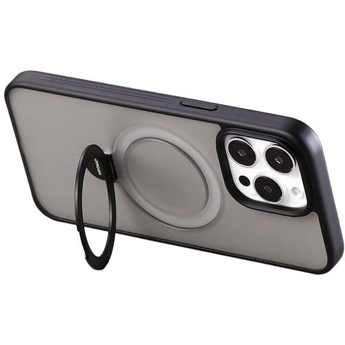 Joyroom Magnetni za&amp;scaron;čitni ovitek za telefon JR-BP004 za iPhone 15 Pro Max (črn), (21521881) Slike