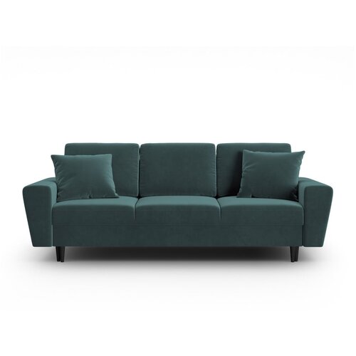 Cosmopolitan Design Petrolej zelena bar&amp;scaron;unasti sklopiva/s prostorom za odlaganje sofa 235 cm Kyoto &amp;ndash; Slike